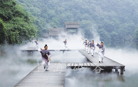 户外喷雾降温造景