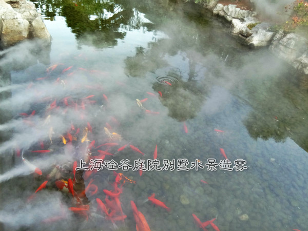 庭院别墅水景造雾