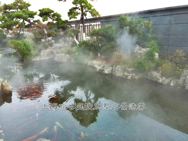 庭院别墅水景造雾