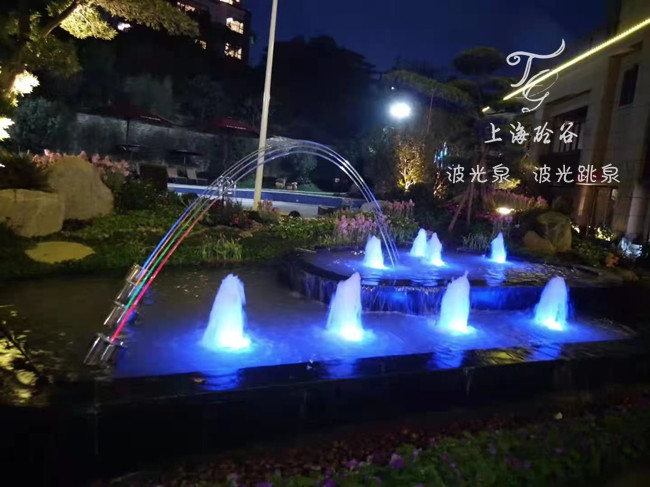 小区景观喷泉-波光泉-波光跳泉